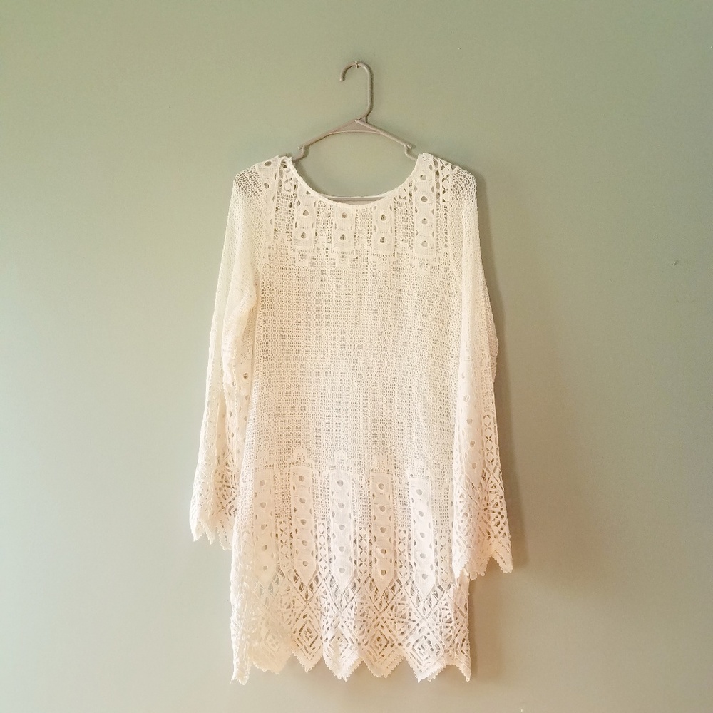 Jen's Pirate Booty crochet cover up dress